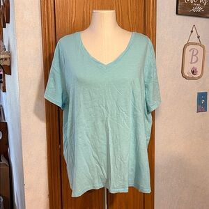 Sonoma Light Blue T-Shirt - Women’s Size 1X